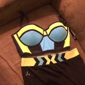 Work out bra and tights